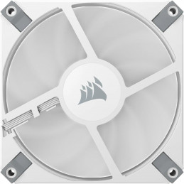 Corsair AF120 SLIM Tietokonekotelo Tuuletin 12 cm Valkoinen 1 kpl