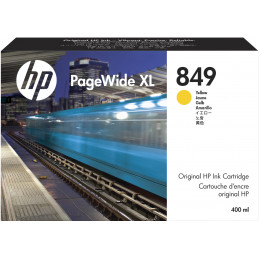 HP 849 400-ml Yellow PageWide XL Ink Cartridge