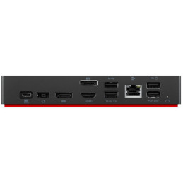 Lenovo ThinkPad Universal USB-C Smart Dock Langallinen Thunderbolt 4 Musta