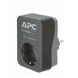 APC PME1WB-GR ylijännitesuoja Musta, Harmaa 1 AC-pistorasia(a) 230 V