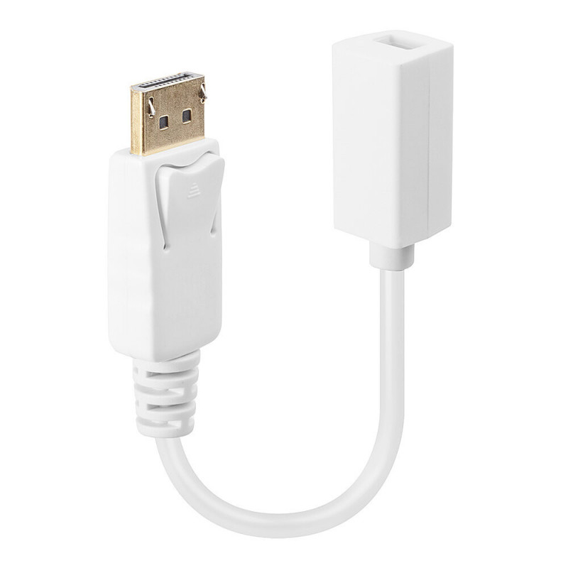 Lindy 41060 videokaapeli-adapteri 0,15 m DisplayPort Mini DisplayPort Valkoinen