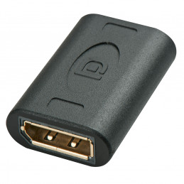 Lindy 41020 kaapelin sukupuolenvaihtaja DisplayPort Musta