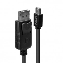 Lindy 41646 DisplayPort-kaapeli 2 m Mini DisplayPort Musta