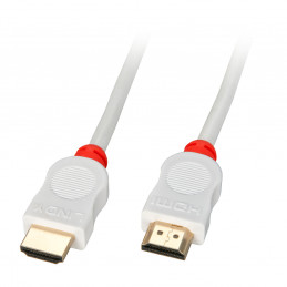 Lindy 41412 HDMI-kaapeli 2 m HDMI-tyyppi A (vakio) Punainen, Valkoinen