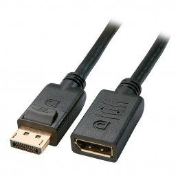 Lindy 41622 DisplayPort-kaapeli 0,5 m Musta