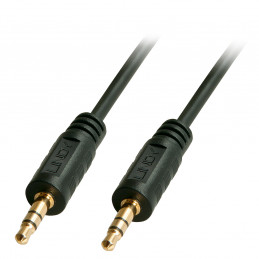 Lindy 35643 audiokaapeli 3 m 3.5mm Musta