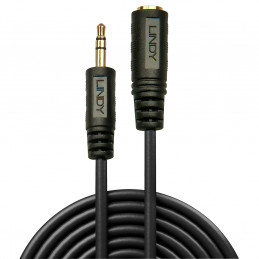 Lindy 35654 audiokaapeli 5 m 3.5mm Musta