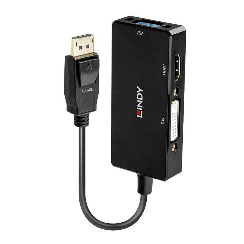 Lindy 38312 videomuunnin 3840 x 2160 pikseliä