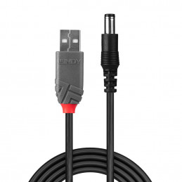 Lindy 70268 USB-kaapeli 1,5 m USB 2.0 USB A DC Musta