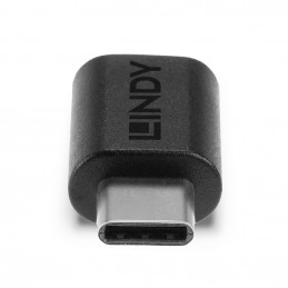 Lindy 41896 kaapelin sukupuolenvaihtaja USB-C Micro-B Musta