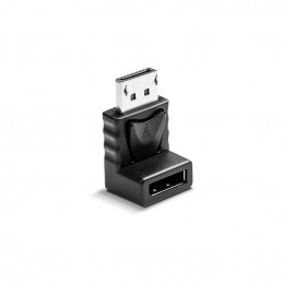 Lindy 41366 kaapelin sukupuolenvaihtaja DisplayPort Musta