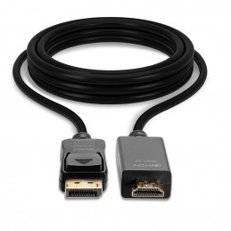 Lindy 36923 videokaapeli-adapteri 3 m DisplayPort HDMI-tyyppi A (vakio) Musta