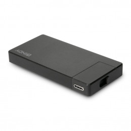 Lindy DST-Micro Langallinen USB 3.2 Gen 1 (3.1 Gen 1) Type-C Musta