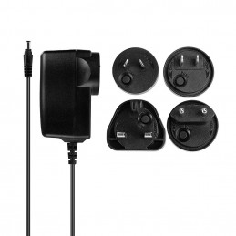 Lindy 73809 virta-adapteri ja vaihtosuuntaaja Sisätila 36 W Musta