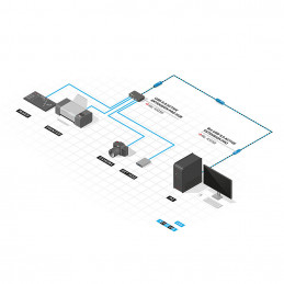 Lindy 43157 USB-kaapeli 10 m USB 3.2 Gen 1 (3.1 Gen 1) USB A Musta