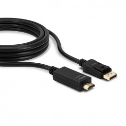 Lindy 36920 videokaapeli-adapteri 0,5 m DisplayPort HDMI-tyyppi A (vakio) Musta