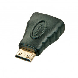 Lindy 41207 kaapelin sukupuolenvaihtaja HDMI Musta