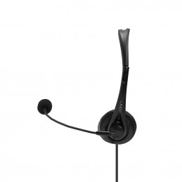 Lindy 42870 kuulokkeet ja kuulokemikrofoni Langallinen Pääpanta Puhelut Musiikki USB A-tyyppi Musta