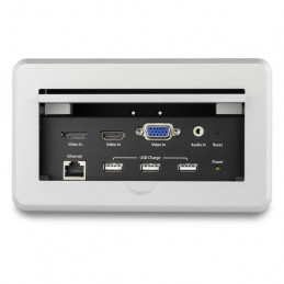 StarTech.com BOX4HDECP2 AV-neuvottelusilta 3840 x 2160 pikseliä Ethernet LAN Hopea