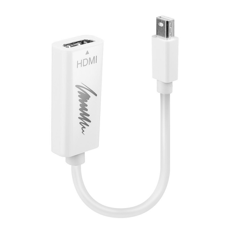 Lindy 41719 videokaapeli-adapteri Mini DisplayPort HDMI Valkoinen