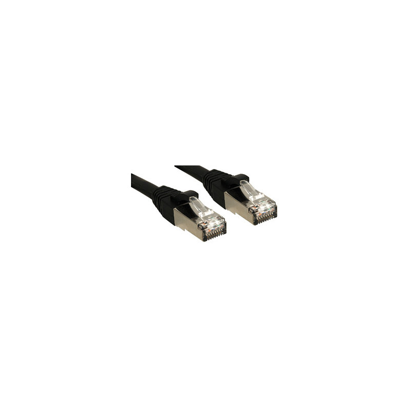 Lindy 45602 verkkokaapeli Musta 1 m Cat6 SF UTP (S-FTP)