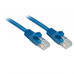 Lindy RJ-45 RJ-45 Cat6 5m verkkokaapeli Sininen U UTP (UTP)