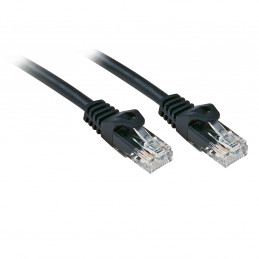 Lindy RJ-45 RJ-45 Cat6 7.5m verkkokaapeli Musta 7,5 m U UTP (UTP)