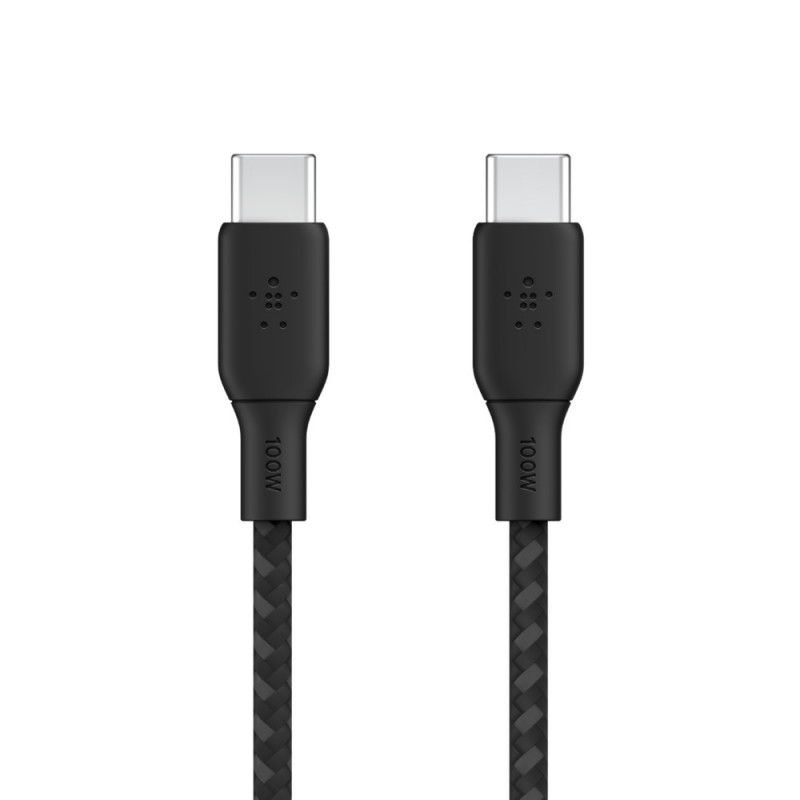 Belkin CAB014bt3MBK USB-kaapeli 3 m USB 2.0 USB C Musta