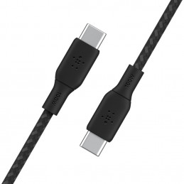 Belkin CAB014bt3MBK USB-kaapeli 3 m USB 2.0 USB C Musta