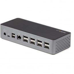 StarTech.com DK31C4DPPDUE kannettavien tietokoneiden telakka ja porttitoistin Langallinen USB 3.2 Gen 2 (3.1 Gen 2) Type-C