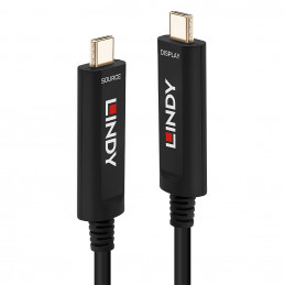 Lindy 38505 USB-kaapeli 30 m USB C Musta