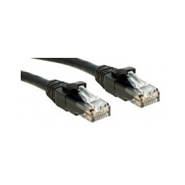 Lindy Cat.6 UTP Premium 3.0m verkkokaapeli Musta 3 m