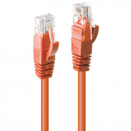 Lindy 48109 verkkokaapeli Oranssi 3 m Cat6 U UTP (UTP)