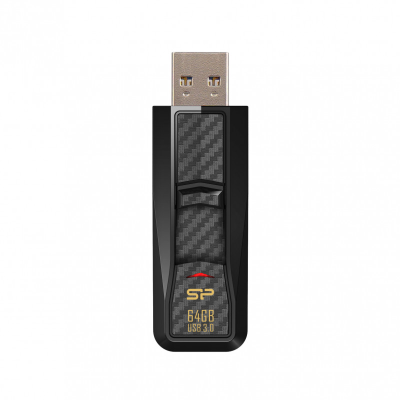 Silicon Power Blaze B50 USB-muisti 64 GB USB A-tyyppi 3.2 Gen 1 (3.1 Gen 1) Musta