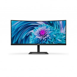 Philips E Line 346E2CUAE 00 tietokoneen litteä näyttö 86,4 cm (34") 3440 x 1440 pikseliä Wide Quad HD+ LCD Musta