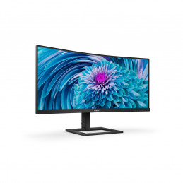 Philips E Line 346E2CUAE 00 tietokoneen litteä näyttö 86,4 cm (34") 3440 x 1440 pikseliä Wide Quad HD+ LCD Musta