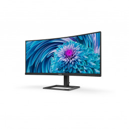 Philips E Line 346E2CUAE 00 tietokoneen litteä näyttö 86,4 cm (34") 3440 x 1440 pikseliä Wide Quad HD+ LCD Musta