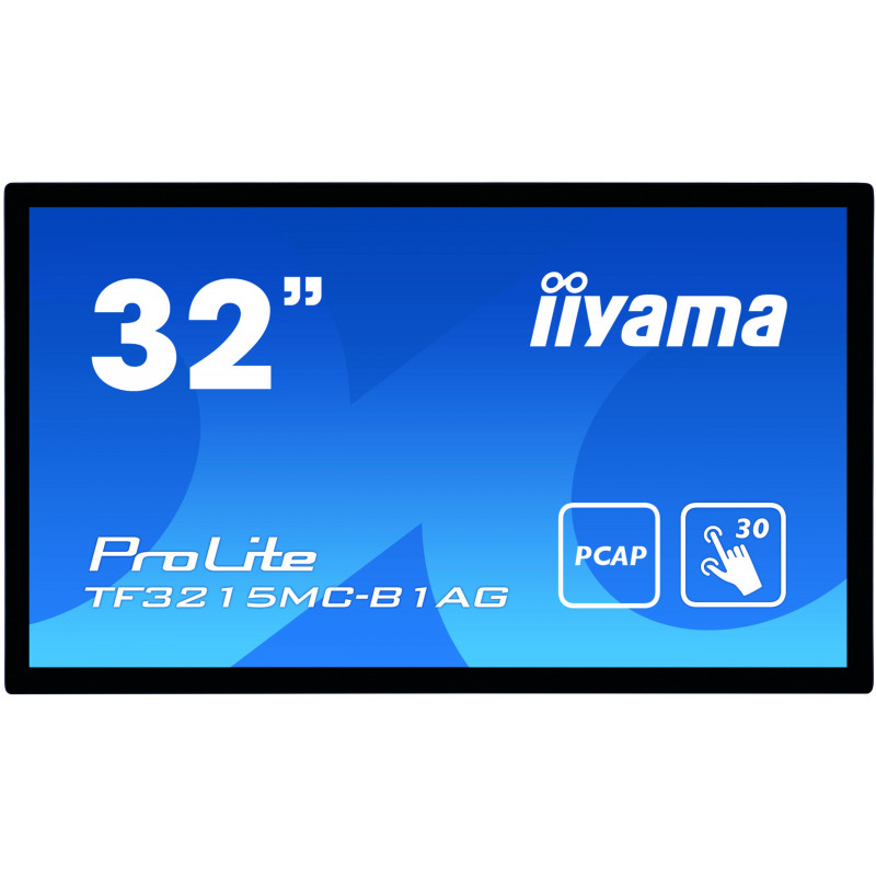 iiyama ProLite TF3215MC-B1AG tietokoneen litteä näyttö 81,3 cm (32") 1920 x 1080 pikseliä Full HD LED Kosketusnäyttö Kioski