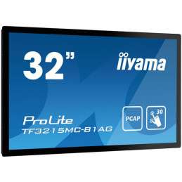 iiyama ProLite TF3215MC-B1AG tietokoneen litteä näyttö 81,3 cm (32") 1920 x 1080 pikseliä Full HD LED Kosketusnäyttö Kioski