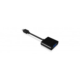 ICY BOX IB-AC539 VGA (D-Sub) Mini DisplayPort Musta