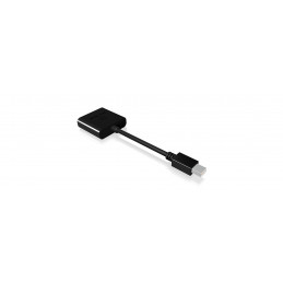 ICY BOX IB-AC539 VGA (D-Sub) Mini DisplayPort Musta
