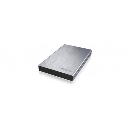 ICY BOX IB-241WP HDD- SSD-kotelo Antrasiitti, Hopea 2.5"