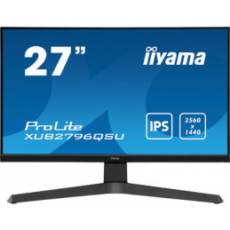 iiyama ProLite XUB2796QSU-B1 LED display 68,6 cm (27") 2560 x 1440 pikseliä 2K Ultra HD Musta