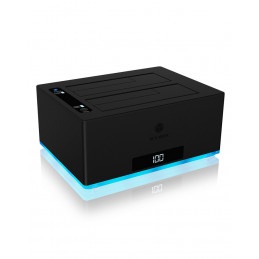 ICY BOX IB-127CL-U3 USB 3.2 Gen 1 (3.1 Gen 1) Type-B Musta