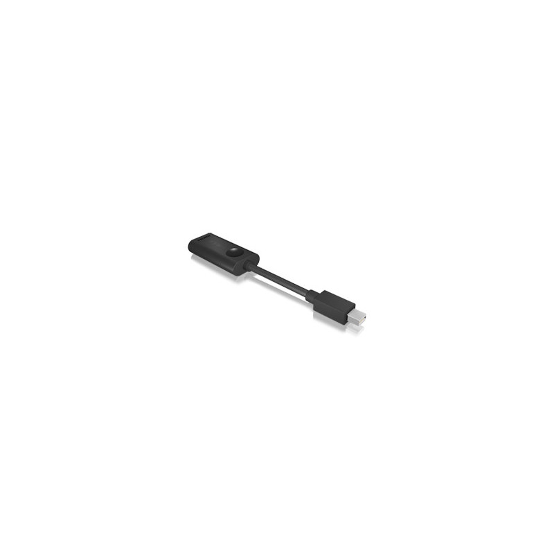 ICY BOX IB-AC506 Mini DisplayPort HDMI-tyyppi A (vakio) Musta