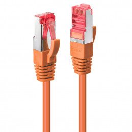 Lindy 47809 verkkokaapeli Oranssi 2 m Cat6 S FTP (S-STP)