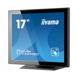 iiyama ProLite T1732MSC-B5X tietokoneen litteä näyttö 43,2 cm (17") 1280 x 1024 pikseliä SXGA LED Kosketusnäyttö Musta