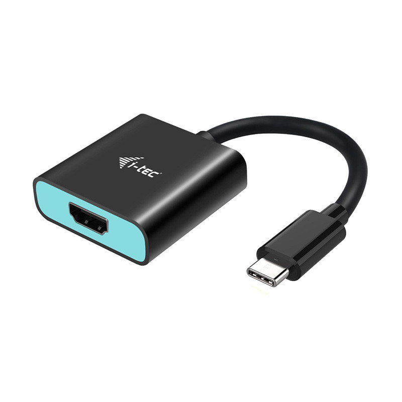 i-tec C31HDMI60HZP videokaapeli-adapteri 0,15 m USB Type-C HDMI Musta, Turkoosi