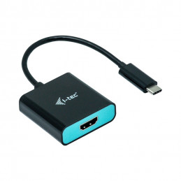 i-tec C31HDMI60HZP videokaapeli-adapteri 0,15 m USB Type-C HDMI Musta, Turkoosi