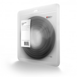 Lindy 48080 verkkokaapeli Musta 5 m Cat6 U UTP (UTP)